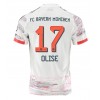 Bayern Munich Michael Olise #17 Bortedrakt 2025-26 Kortermet